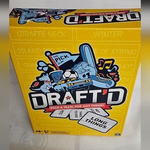 SPIN MASTER GAMES "Draft'd" - Competitive & Hilarious - NIB